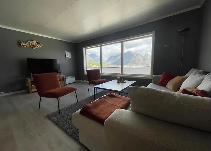 House In The Heart Of Lofoten With Spectacular View